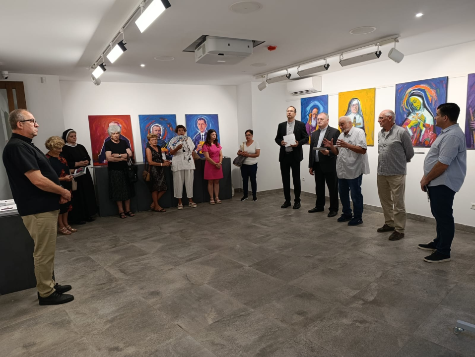 Izložba portreta hrvatskih svetaca i blaženika otvorena u galeriji Sv. Nikola Tavelić