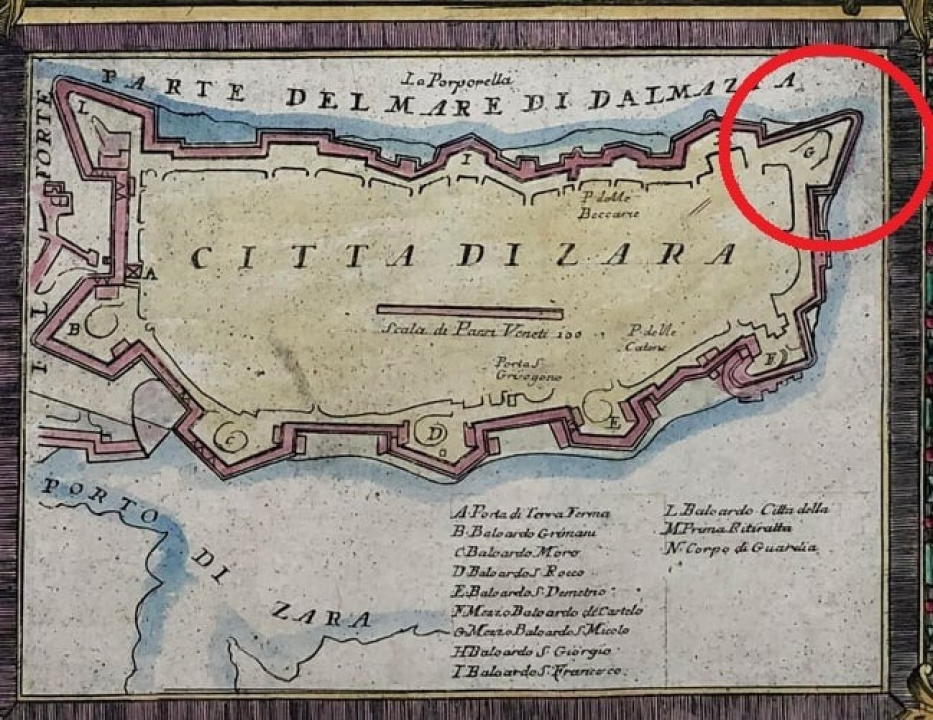 Koliki su trebali biti ostaci bastiona sv. Nikole u Zadru da ih ne zaborave ucrtati na kartu UNESCO-ve zaštite?