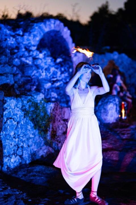 Mirisi, zvukovi i vatra antike: Vodice proslavile Bakanalije