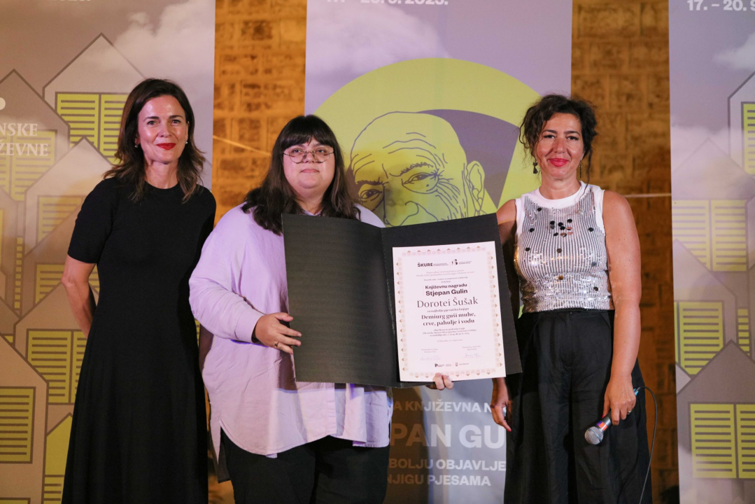 FOTO Zatvorene ŠKURE: Dorotea Šušak dobitnica nagrade Stjepan Gulin