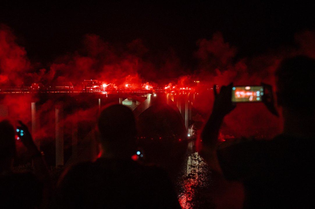 Polaganjem vijenaca, komemoracijom, mimohodom i bakljadom obilježen 34. spomendan Rujanskog rata