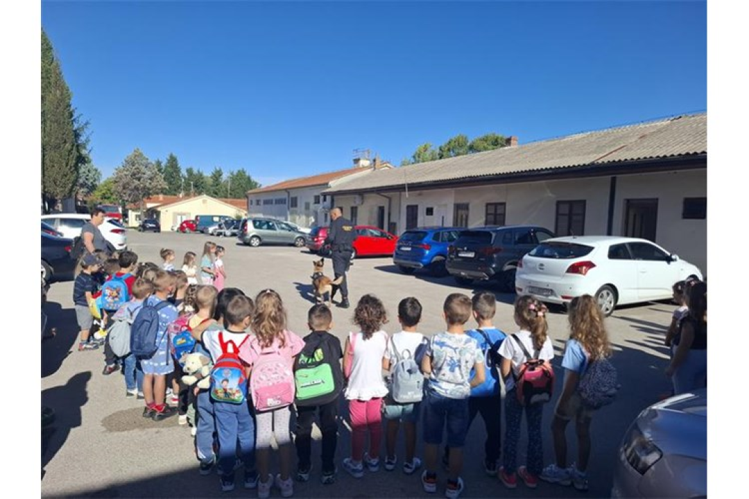 'Dani otvorenih vrata': Predškolci diljem županije uz Tigra upoznavali 'policijske tajne'