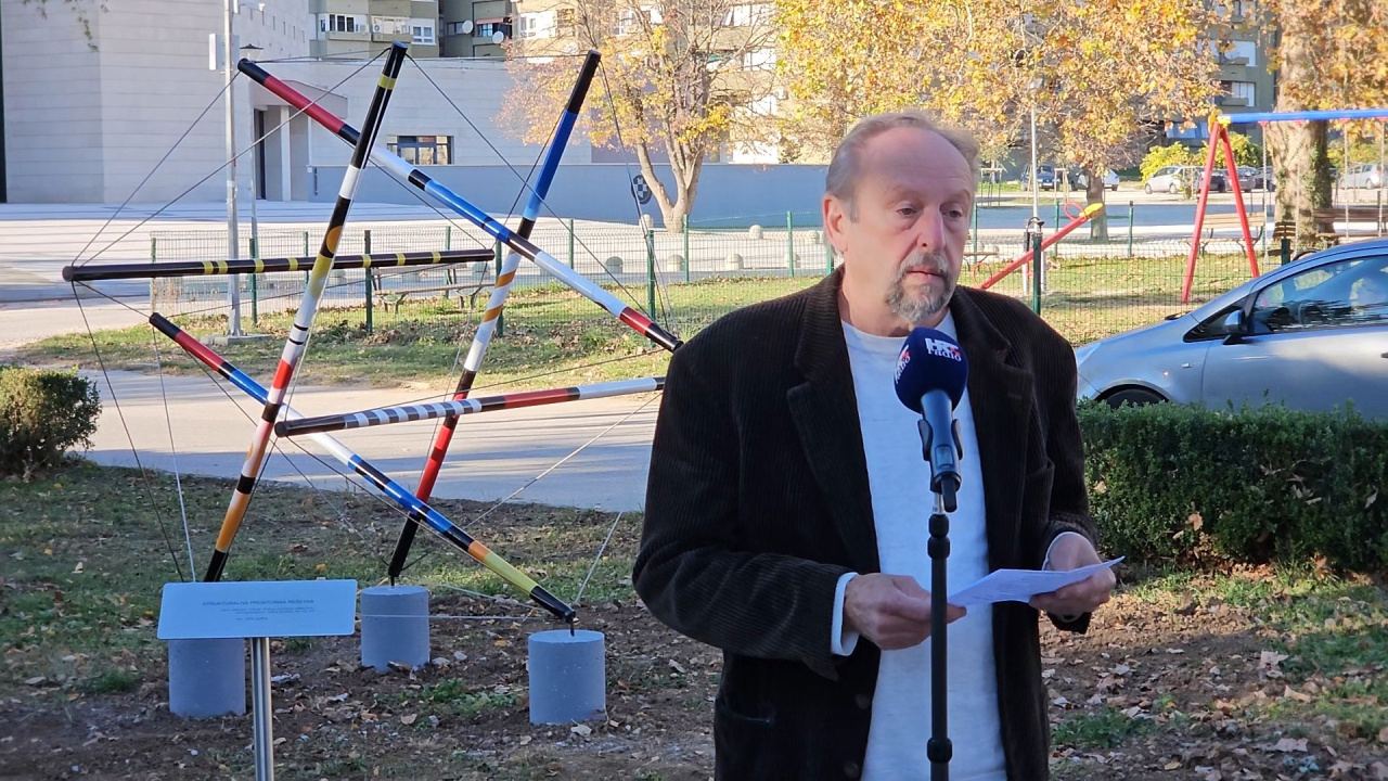 Knin dobio prvu umjetničku instalaciju, djelo umjetnika Milana Zoričića