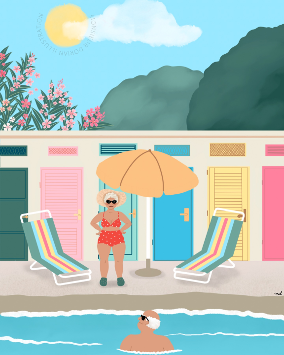 Dorine ilustracije slave dalmatinski život