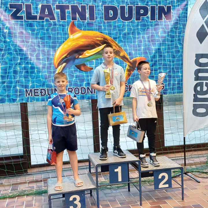 FOTO Plivačima Mora na splitskom mitingu pet medalja: Niko Koloper najbolji natjecatelj među najmlađima