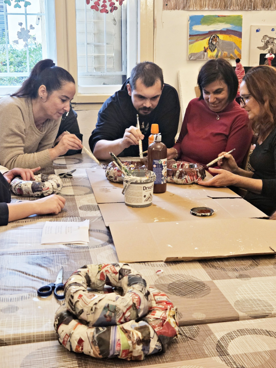 VUŠ-ovi studenti sestrinstva u 'Kamenčićima' upoznali metode rada s osobama s teškoćama