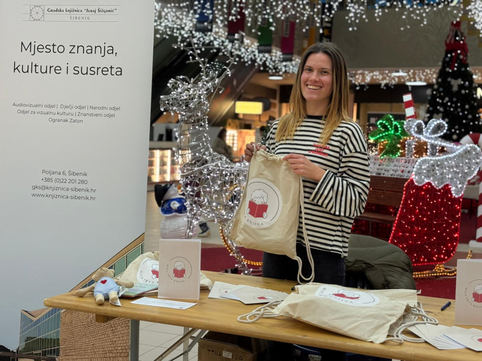 Projekt 'Moja prva knjiga' Gradske knjižnice: Djeci rođenoj 2025. omogućen besplatan upis i poklon paket