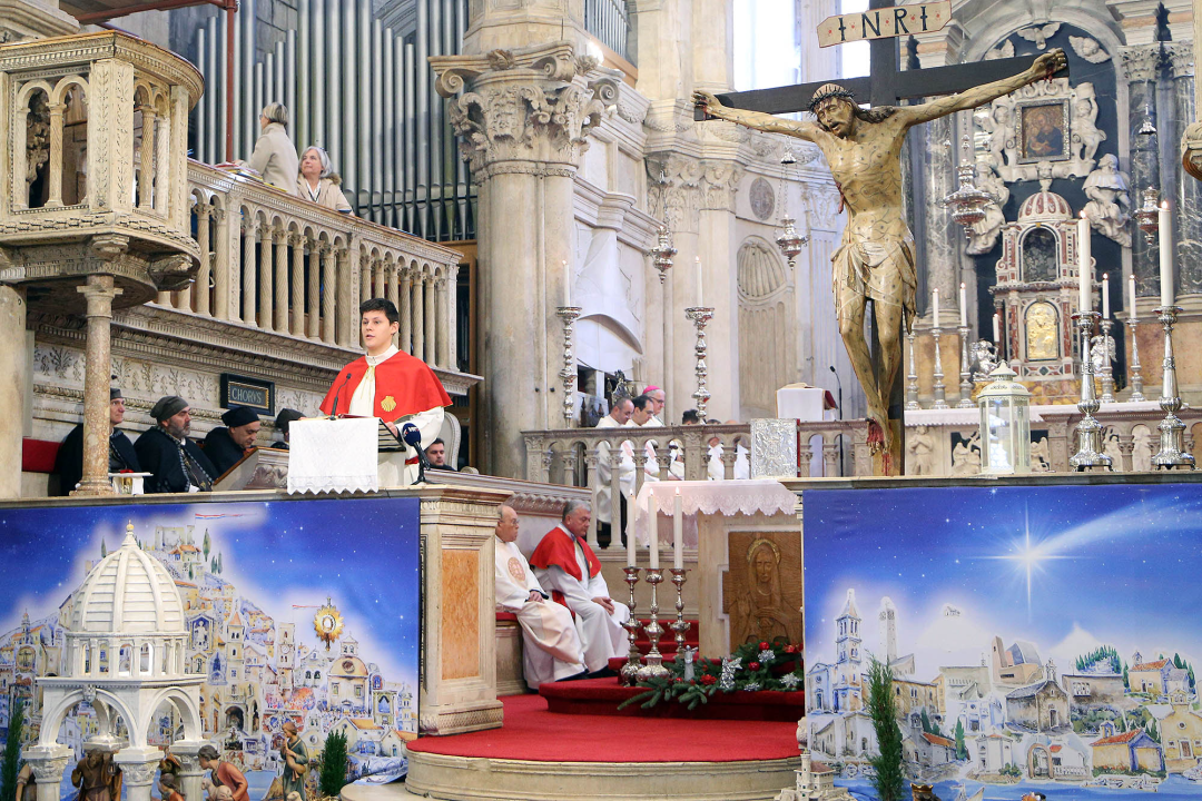 Božićna misa u katedrali