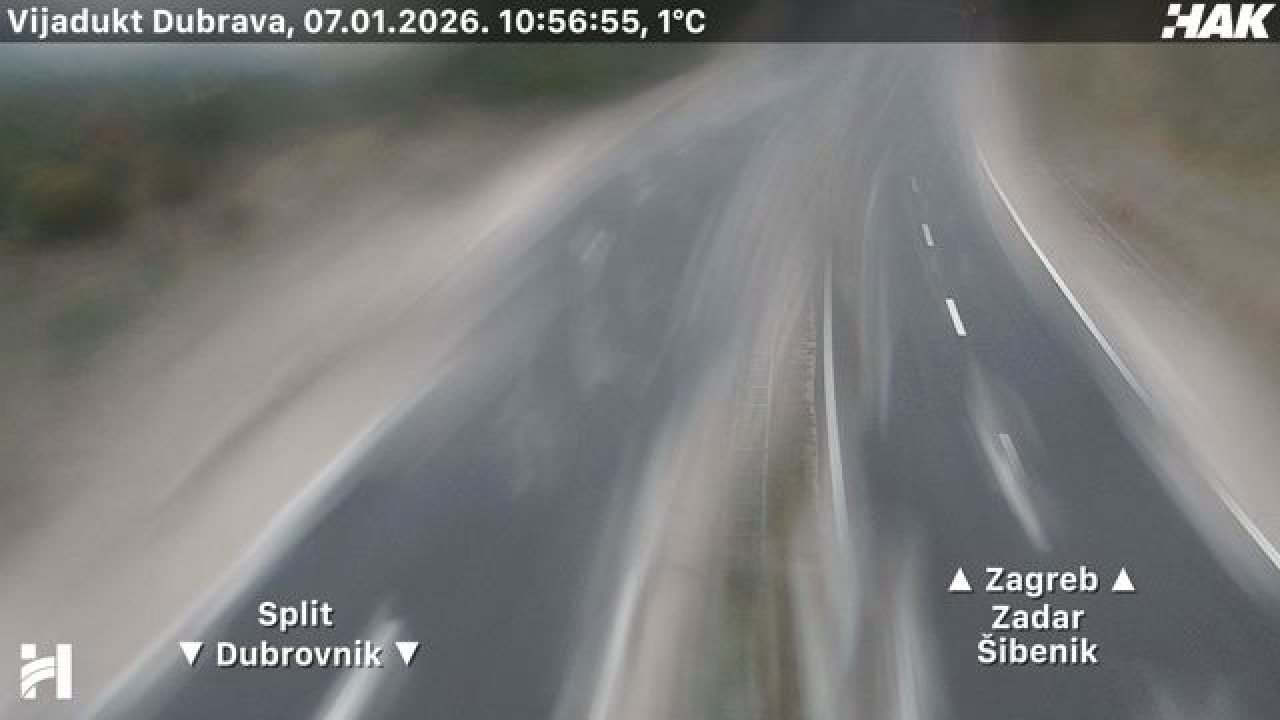 HAK upozorava: Nesreća na A1 kod Šibenika, kaos na cestama diljem zemlje