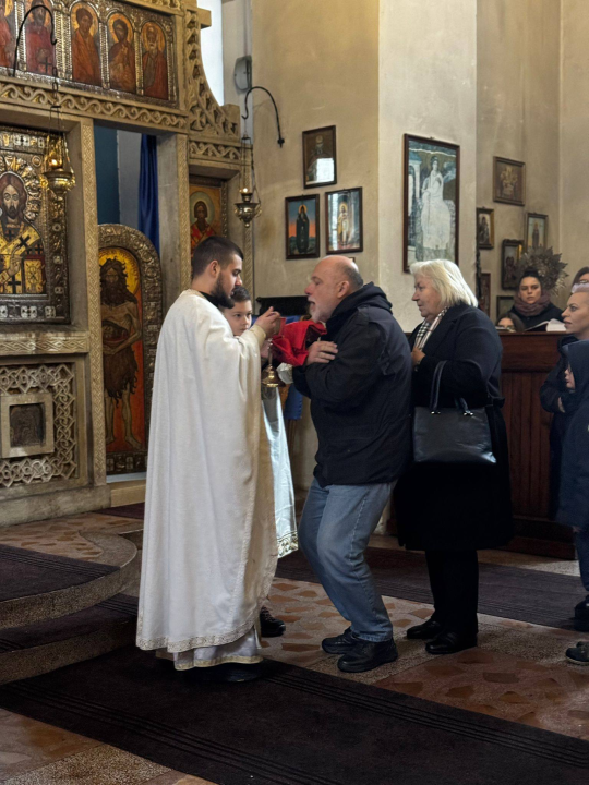 Pravoslavni vjernici u Kninu proslavili Božić
