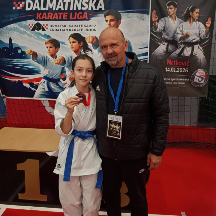 FOTO Svih devet karataša Šibenika uzelo medalju u prvom kolu Dalmatinske lige