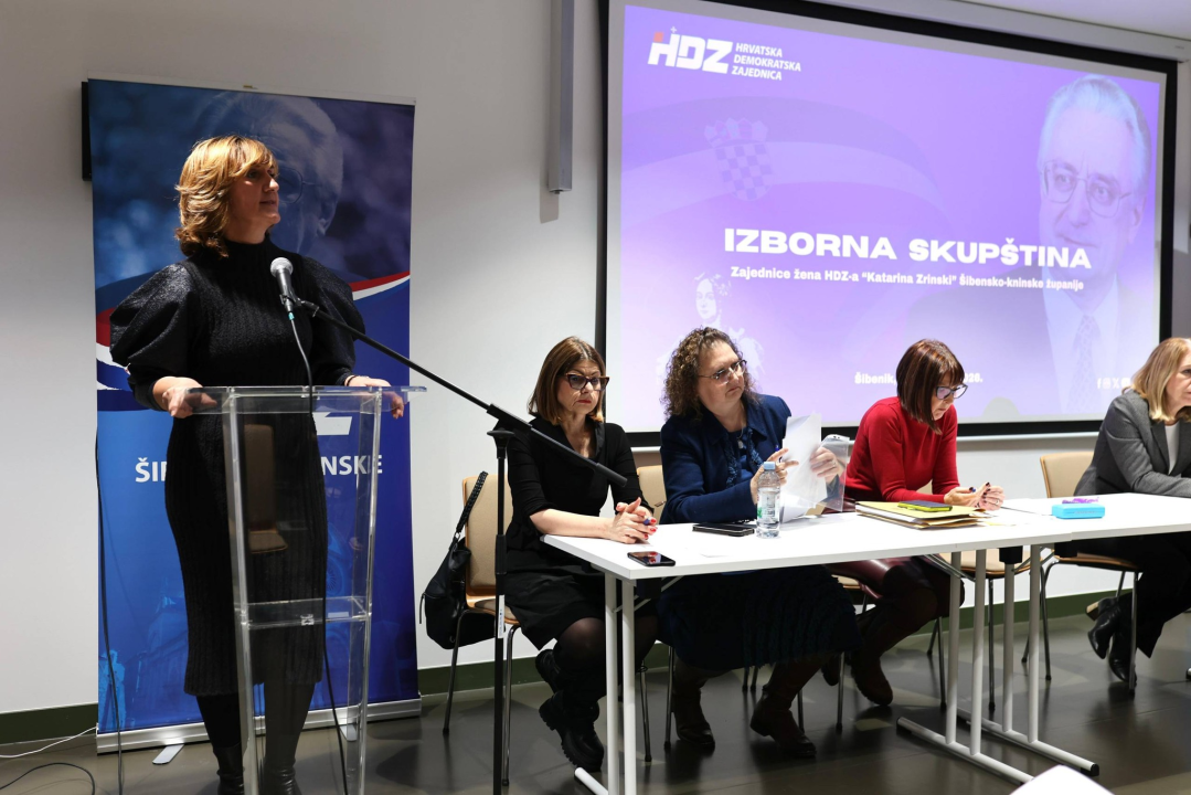 FOTO Maja Morić Kulušić nova predsjednica Zajednice žena HDZ-a Šibensko-kninske županije