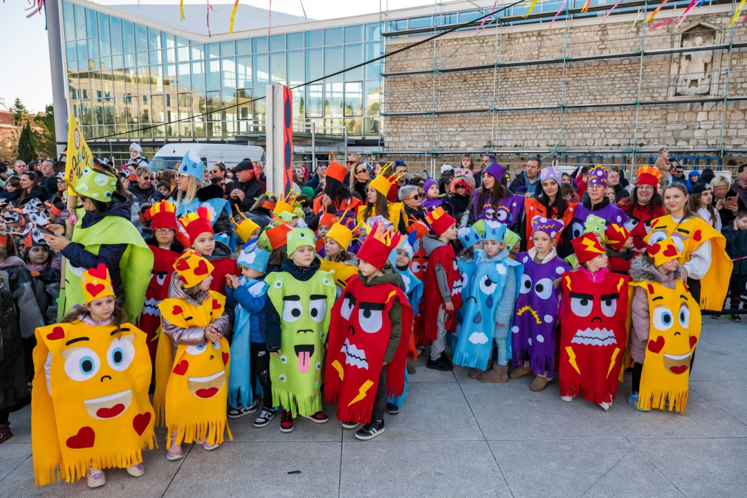 Izabrane najbolje maske karnevala u Šibeniku