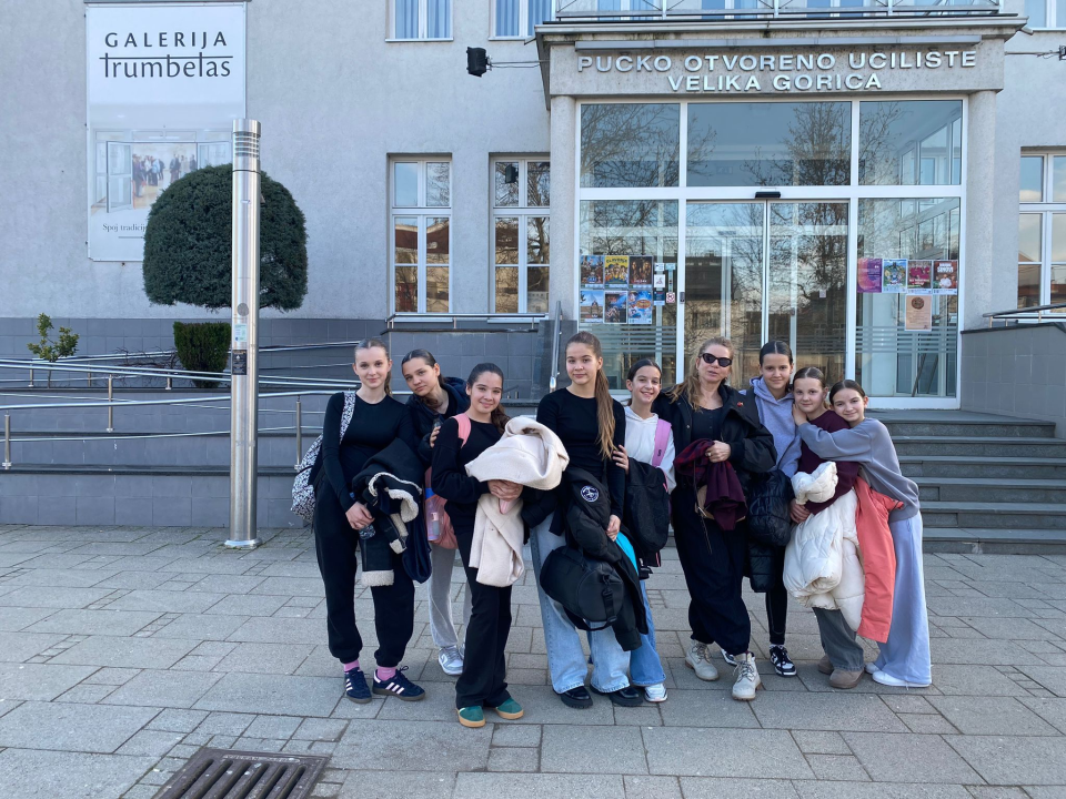 Male šibenske plesačice izvrsne na županijskom natjecanju u Velikoj Gorici