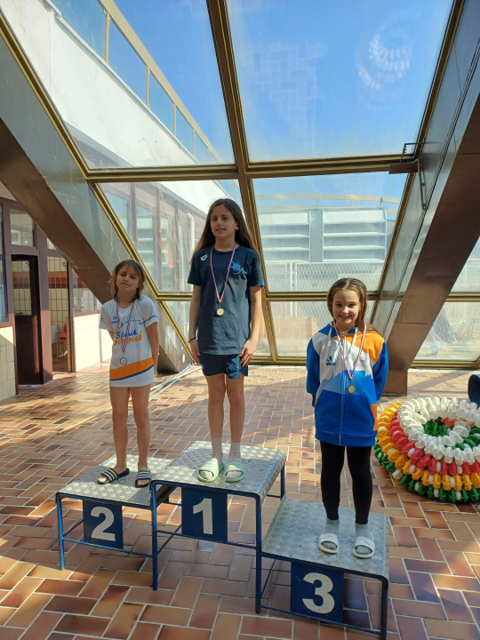 FOTO Plivačima Šibenika dva zlata, tri srebra i četiri bronce na Otvorenoj splitskoj ligi