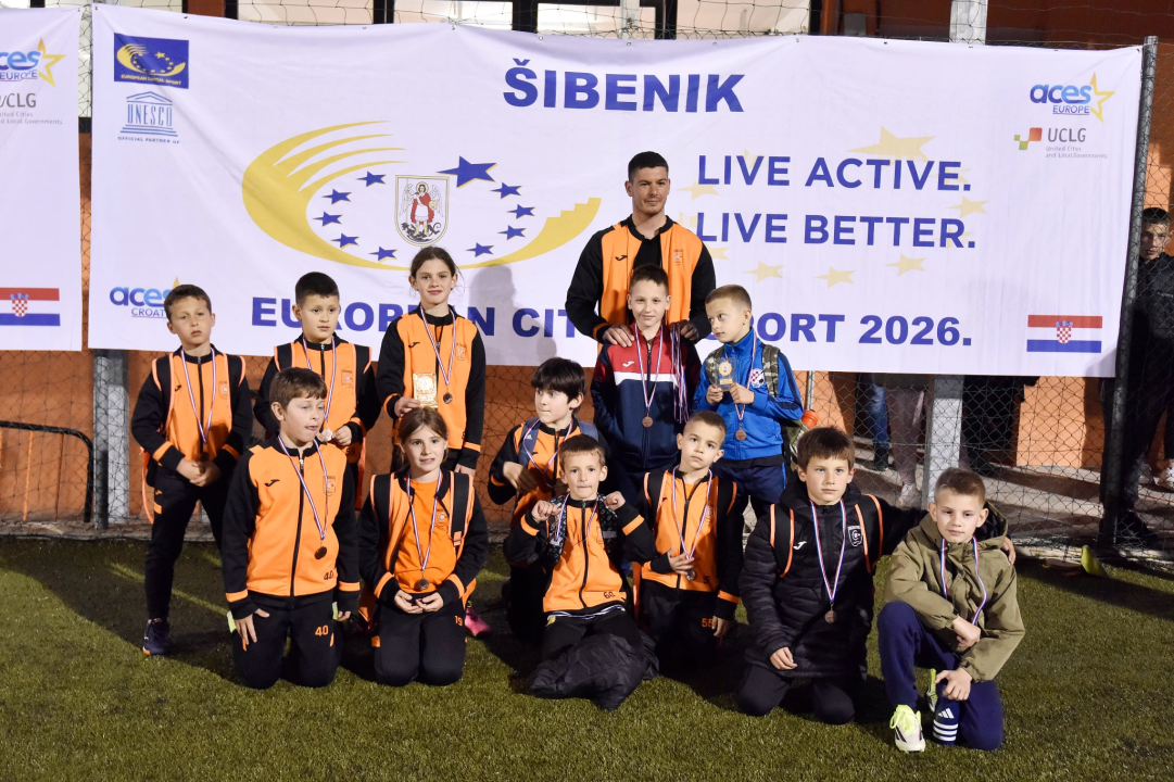 HNK Šibenik pobjednik turnira za djecu na Šubićevcu