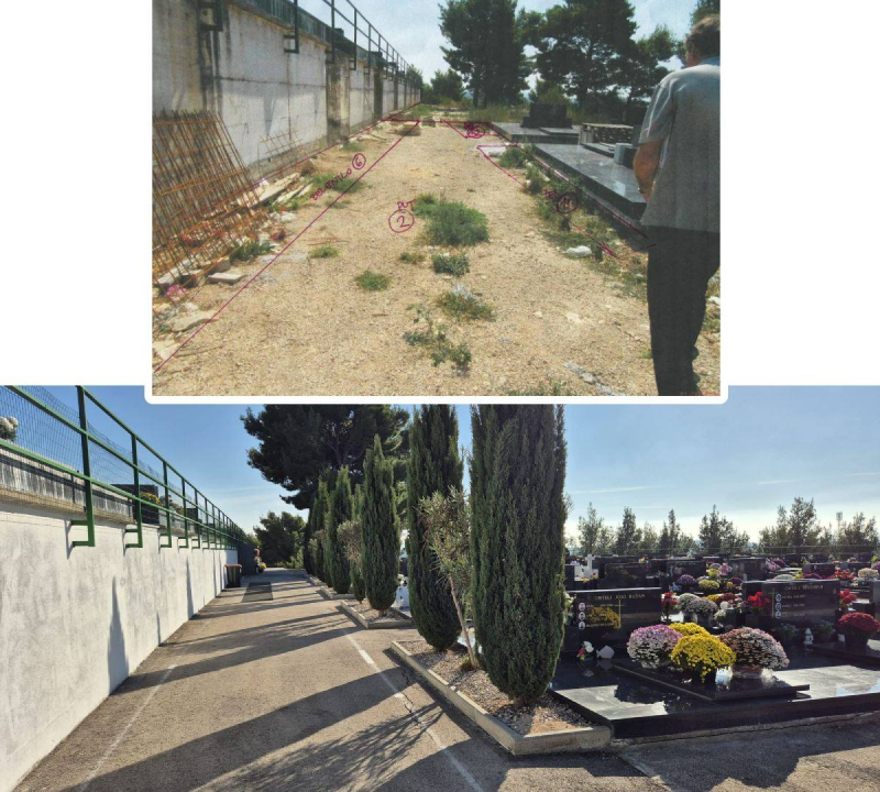 FOTO Čempresi: 'Fotografije govore više od riječi, tu smo u trajnom služenju vječnom domu naših pokojnika'