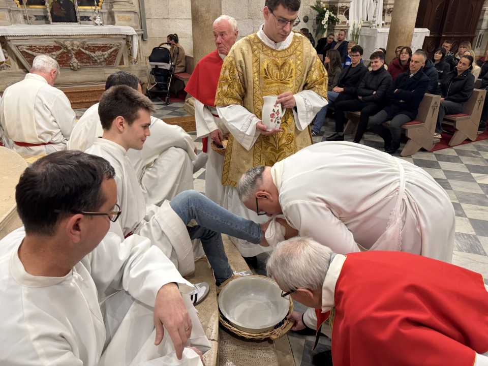 Veliki četvrtak u katedrali sv. Jakova