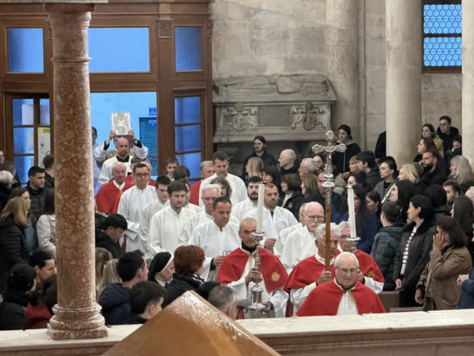 Veliki četvrtak u katedrali sv. Jakova