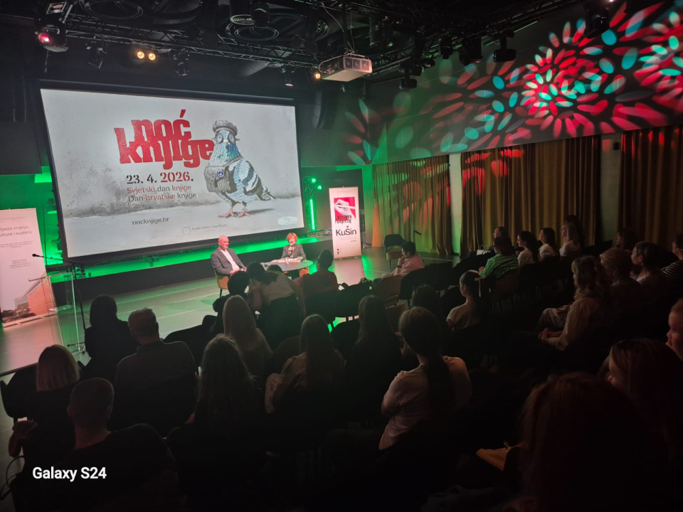 Šibenska knjižnica obilježila Noć knjige u Arsenu