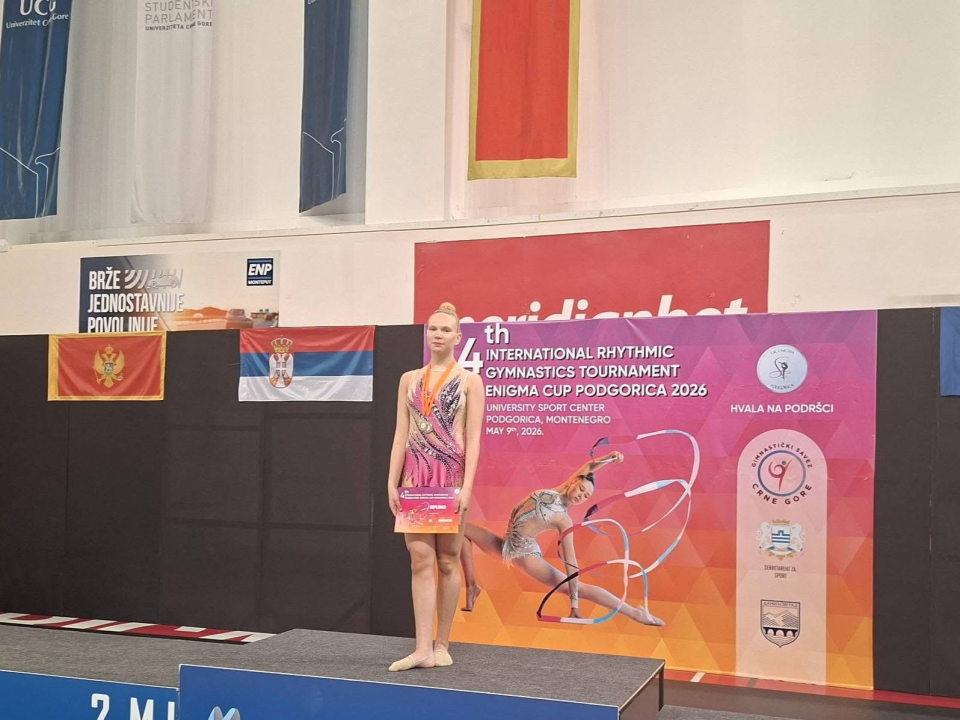 Šibenske gimnastičarke izvrsne na natjecanju u Crnoj Gori