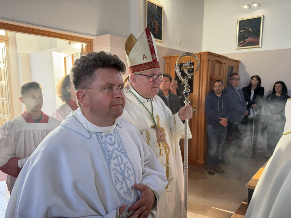 Blagoslov obnovljenog zvonika