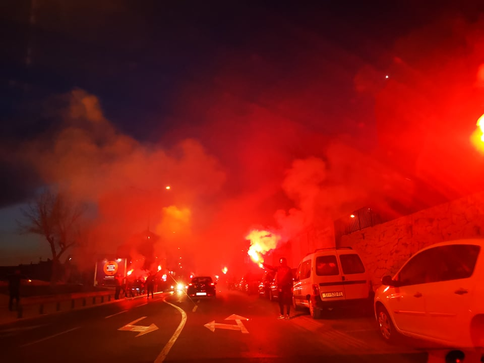 Baldekin gori! Pogledajte slavlje Funcuta nakon osvojenog prvog mjesta