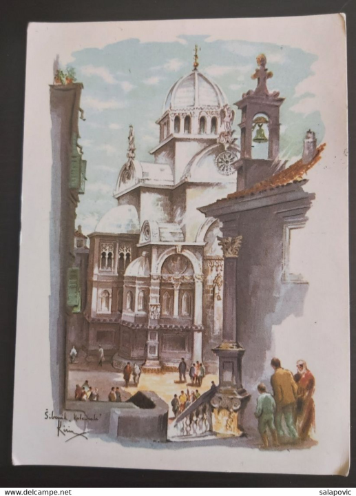 Šibenska ljepotica na starim razglednicama: Pogledajte kako je nekad izgledao okoliš katedrale, sve je bilo drukčije