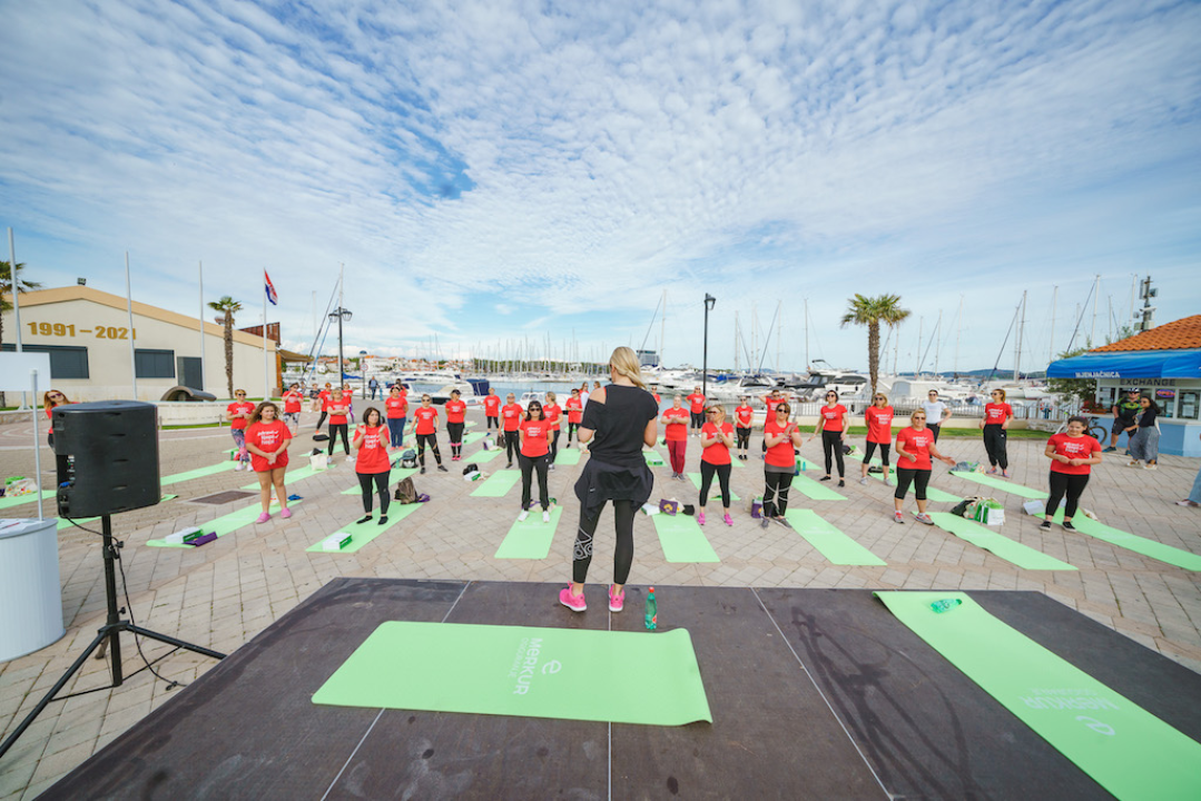 Vodičani se zaželili zajedničkog treninga: Pogledajte kako je izgledalo vježbanje u projektu 'Aktivna Hrvatska'