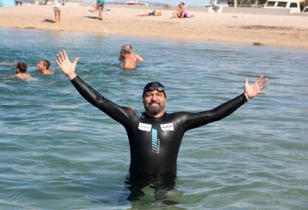 Ribafish jutros zaplivao do Krapnja, krajnji ovogodišnji cilj mu je otok Ugljan