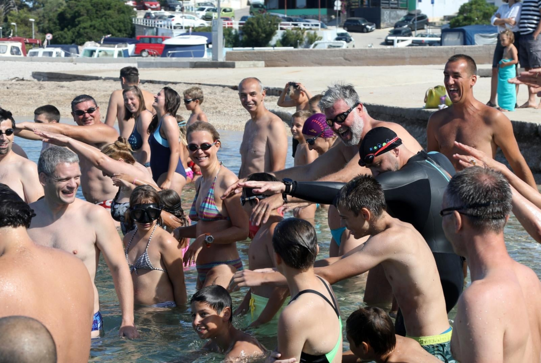 Ribafish jutros zaplivao do Krapnja, krajnji ovogodišnji cilj mu je otok Ugljan