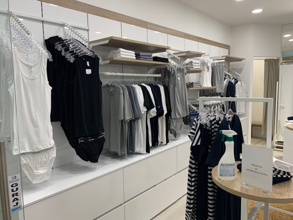 Otvorena je nova trgovina omiljenog domaćeg brenda donjeg rublja Galeb!
