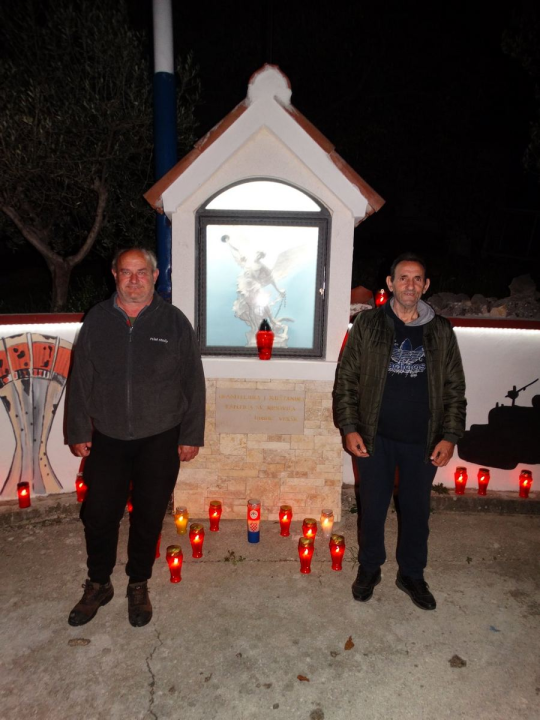 Vukšićani zapalili svijeće za Škabrnju i Vukovar