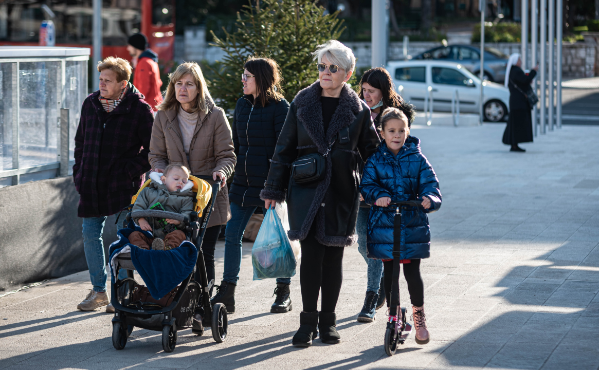 FOTO Đir po gradu, subota 18. prosinca