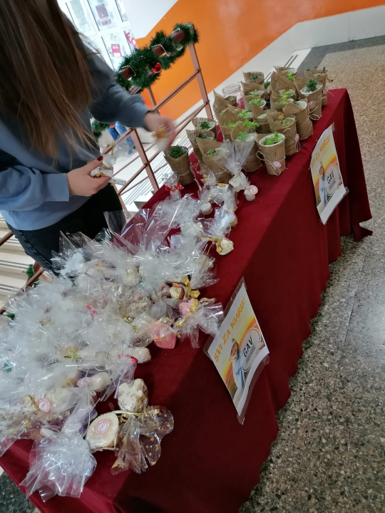 Šibenski gimazijalci u školi prikupili 5826 kuna za liječenje male Kiare