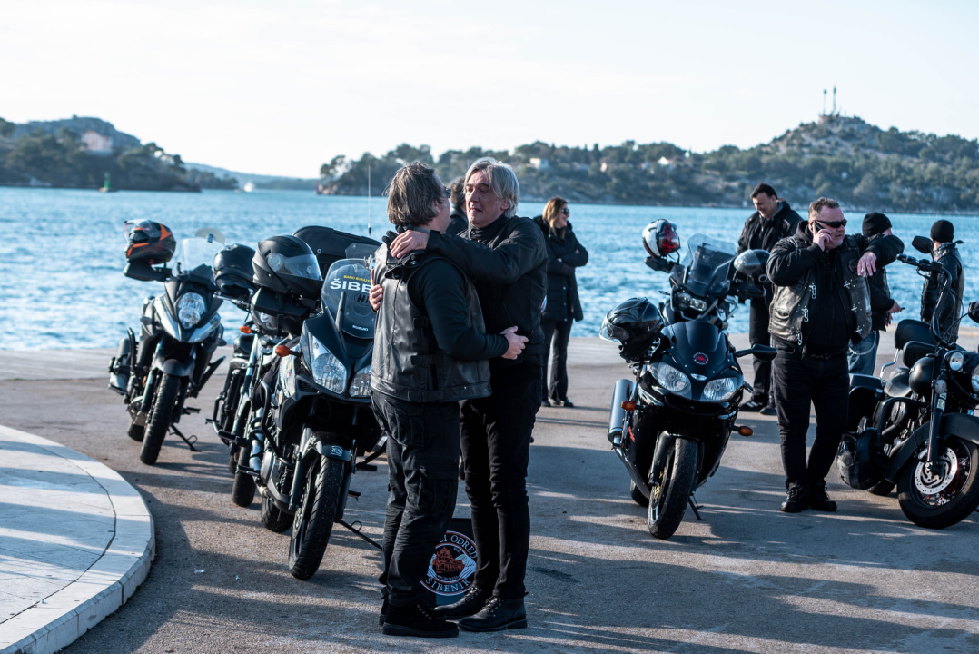 Bajkeri iz cijele države okupili se na gatu Vrulje kako bi se oprostili od Mira Vučenovića