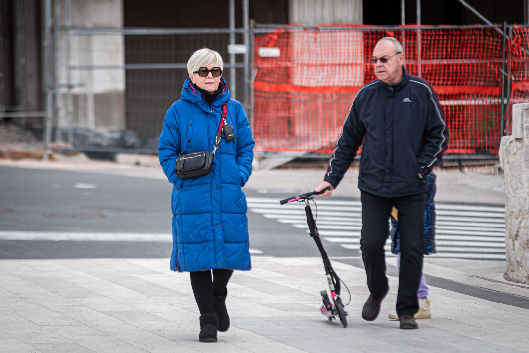 FOTO Đir po gradu, nedjelja 23. siječnja