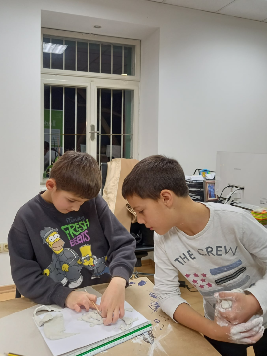 Upoznajte djecu s radom Arkki škole ovu nedjelju na radionici 'Pročelje hrama'! 