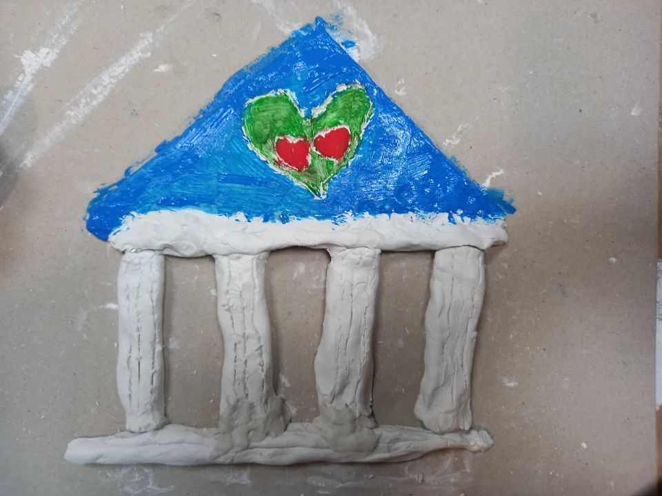 Upoznajte djecu s radom Arkki škole ovu nedjelju na radionici 'Pročelje hrama'! 