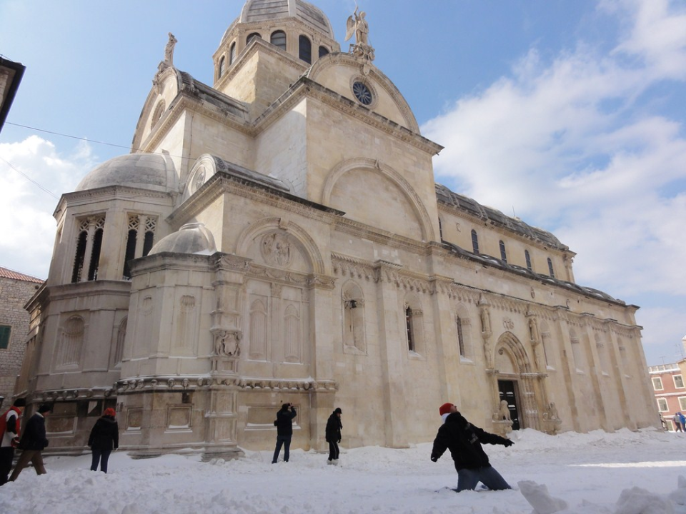 Deset godina od snježnih ciklona: Nakon Gabora snijeg je u Šibenik donio Ismet  