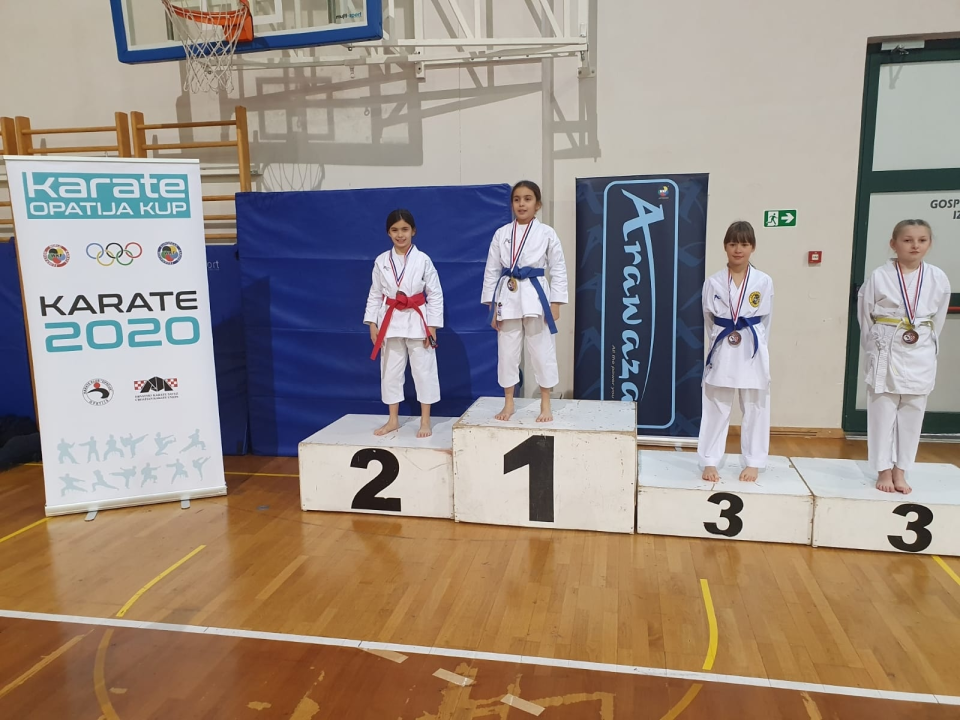 Sestre Pirovčanke Iva i Nika vratile se kući s medaljama iz Opatije