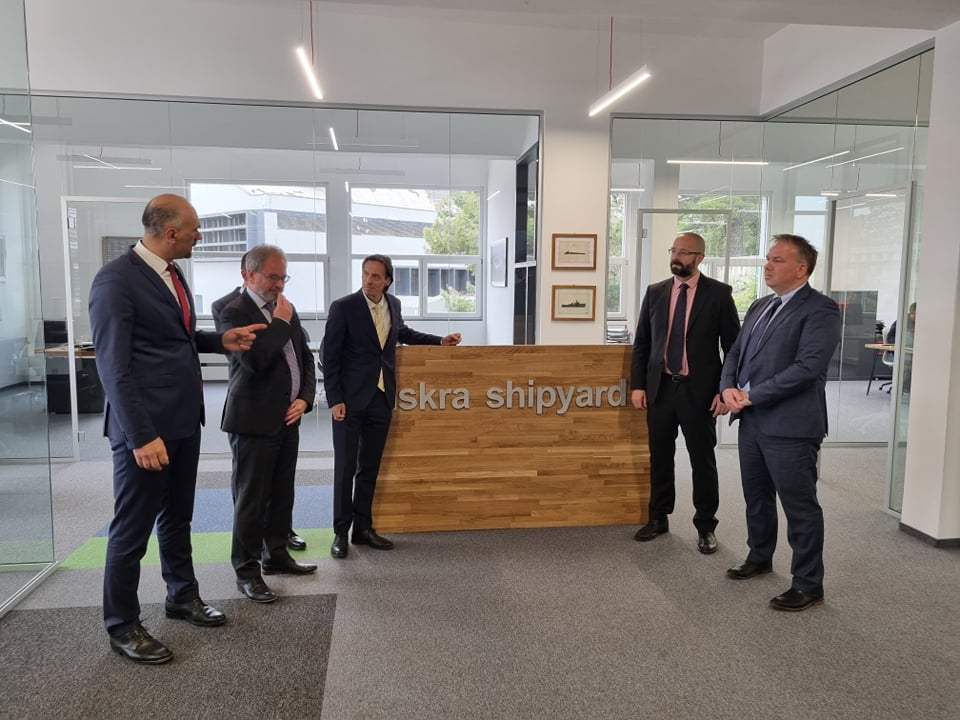 U Iskra brodogradilištu Šibenik svečano položena kobilica za brod hitne pomorske medicinske službe