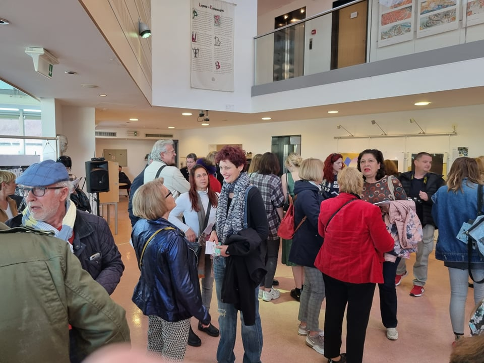 U Galeriji sv. Krševana suvremena japanska tehnika 32 HANGA: 'Ova izložba je jedan most između Šibenika i Tokija'  