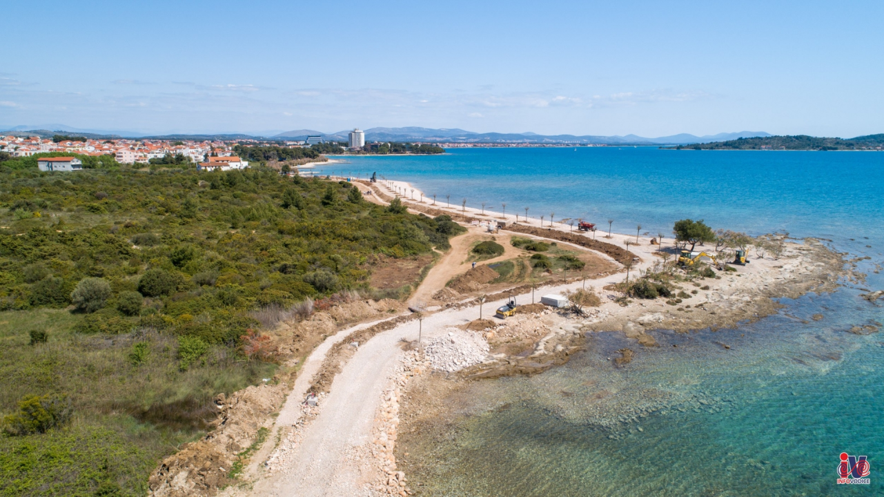 Radovi na šetnici od Vodica prema Tribunju u završnoj su fazi