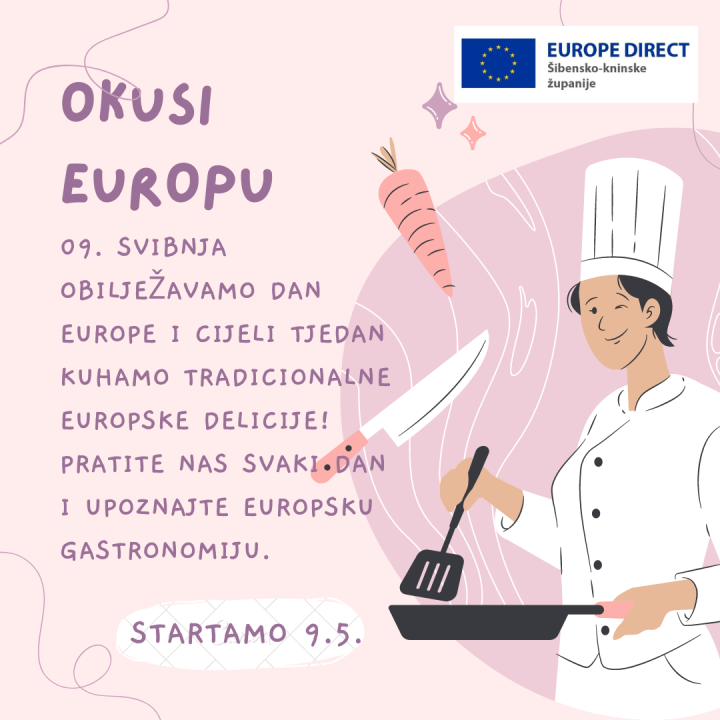 Tražite ideju za nove kuharske recepte? Europe Direct organizira tjedan europske hrane