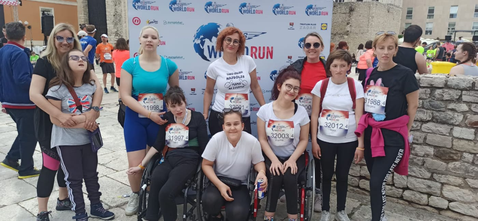 Šibenska 'Aurora' na utrci u Zadru: 'Za njihov osmijeh možemo pomicati planine, a kamoli ne otrčati pet kilometara'