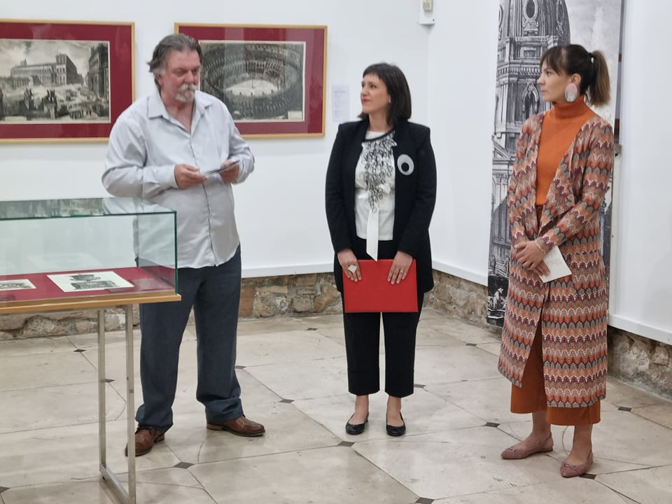 U Muzeju grada Šibenika otvorena izložba 'Giovanni Battista Piranesi i vedutistički odjeci' 