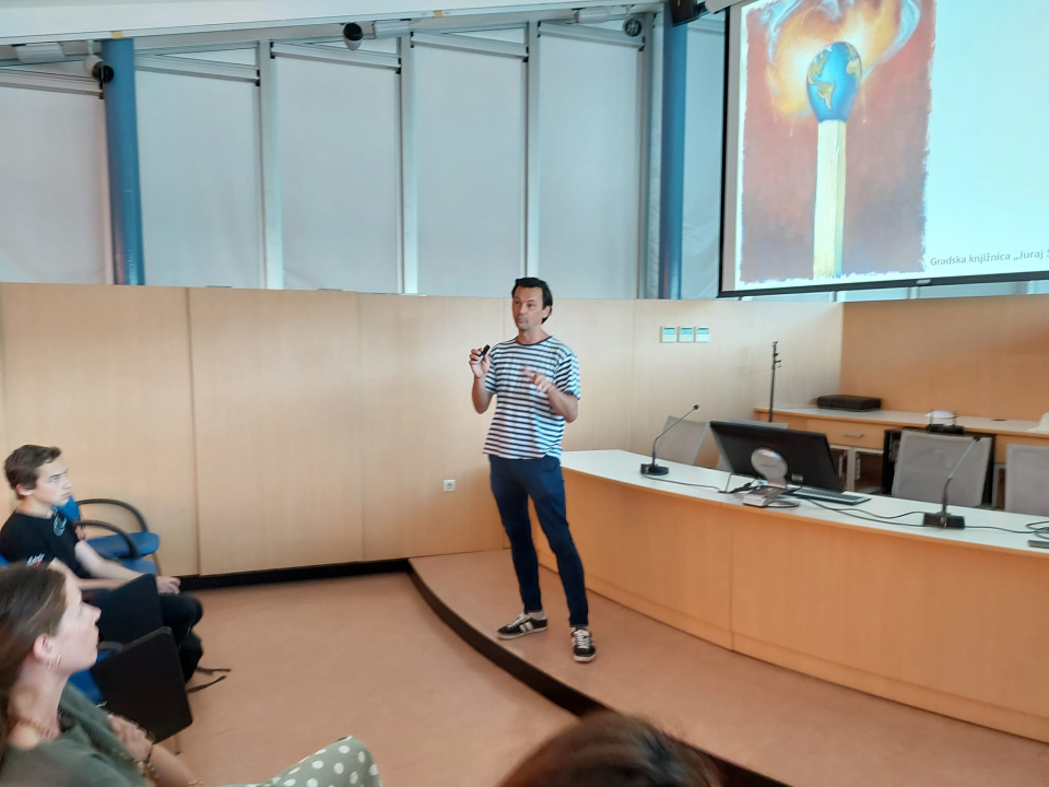 U sklopu projekta 'Zelene teme' u  knjižnici održano zanimljivo predavanje