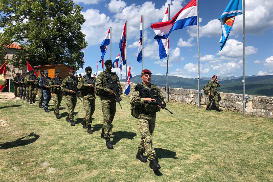 Nakon 88 kilometara hodanja od Udbine do Knina, uručene diplome polaznicima obuke