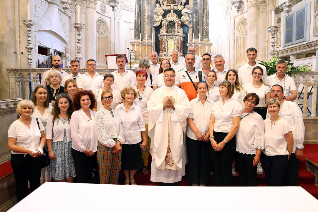 Don Šime Pleadin i don Ante Vrcić zaređeni za svećenike Šibenske biskupije